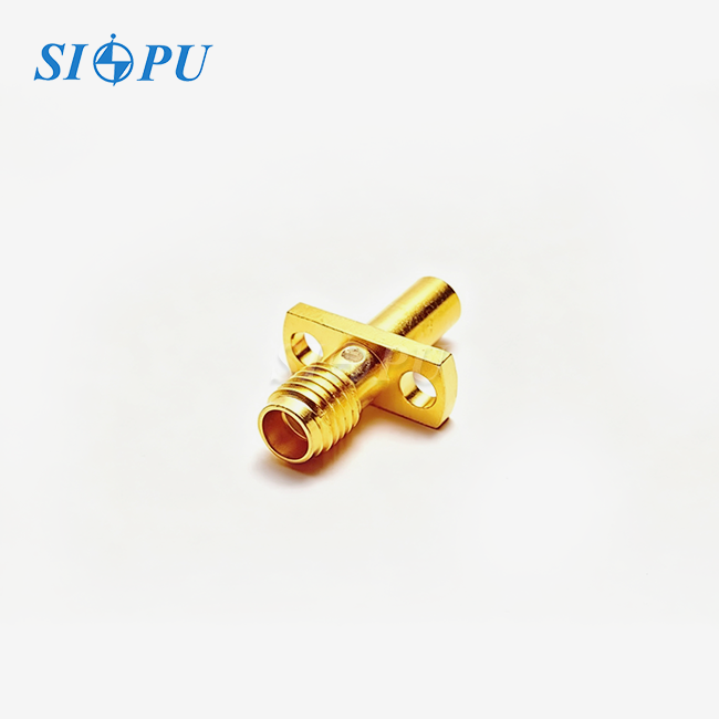 SSMA Female Connector Extended Bulkhead Microstrip